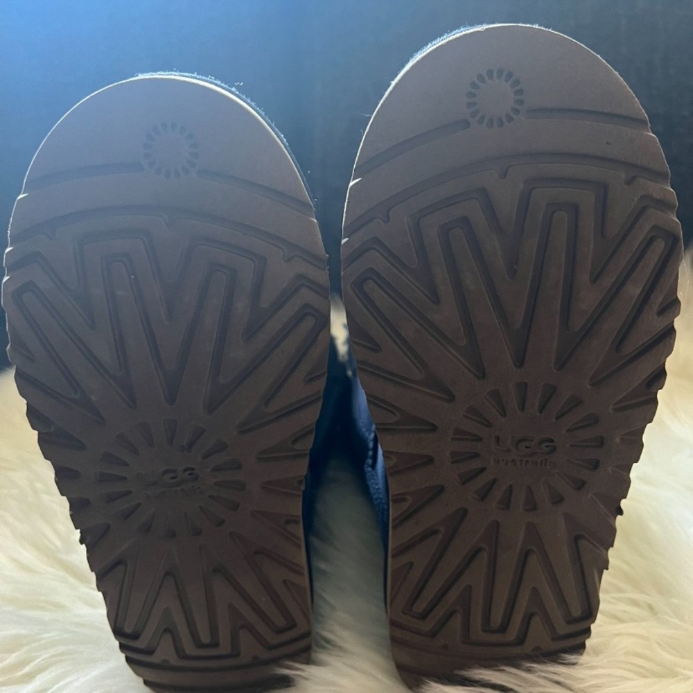 Uggs - Navy Blue Short Boot - image 4